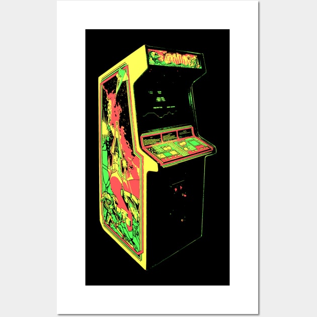 Gravity Retro Arcade Game 2.0 Wall Art by C3D3sign